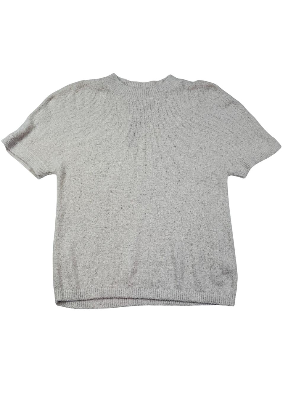 Hello Nite Super Soft Luxe Comfy Knit Short Sleeve Sweater Women's Size Small